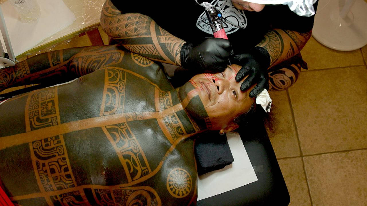Îles Marquises, le tatouage dans la peau